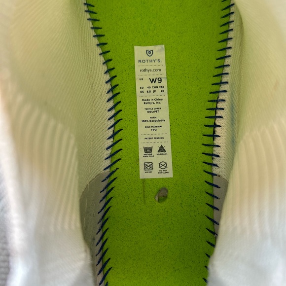 Rothy’s The Chelsea Sneaker in Bright White - Picture 7 of 13